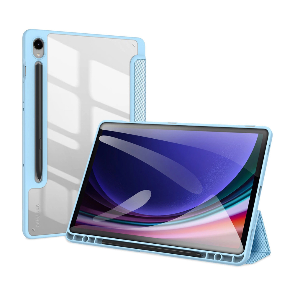 Samsung Galaxy Tab S9 FE 10.9\'\' (SM-X510 / X516B) Dux Ducis Toby Smart Book Cover Case, Blue