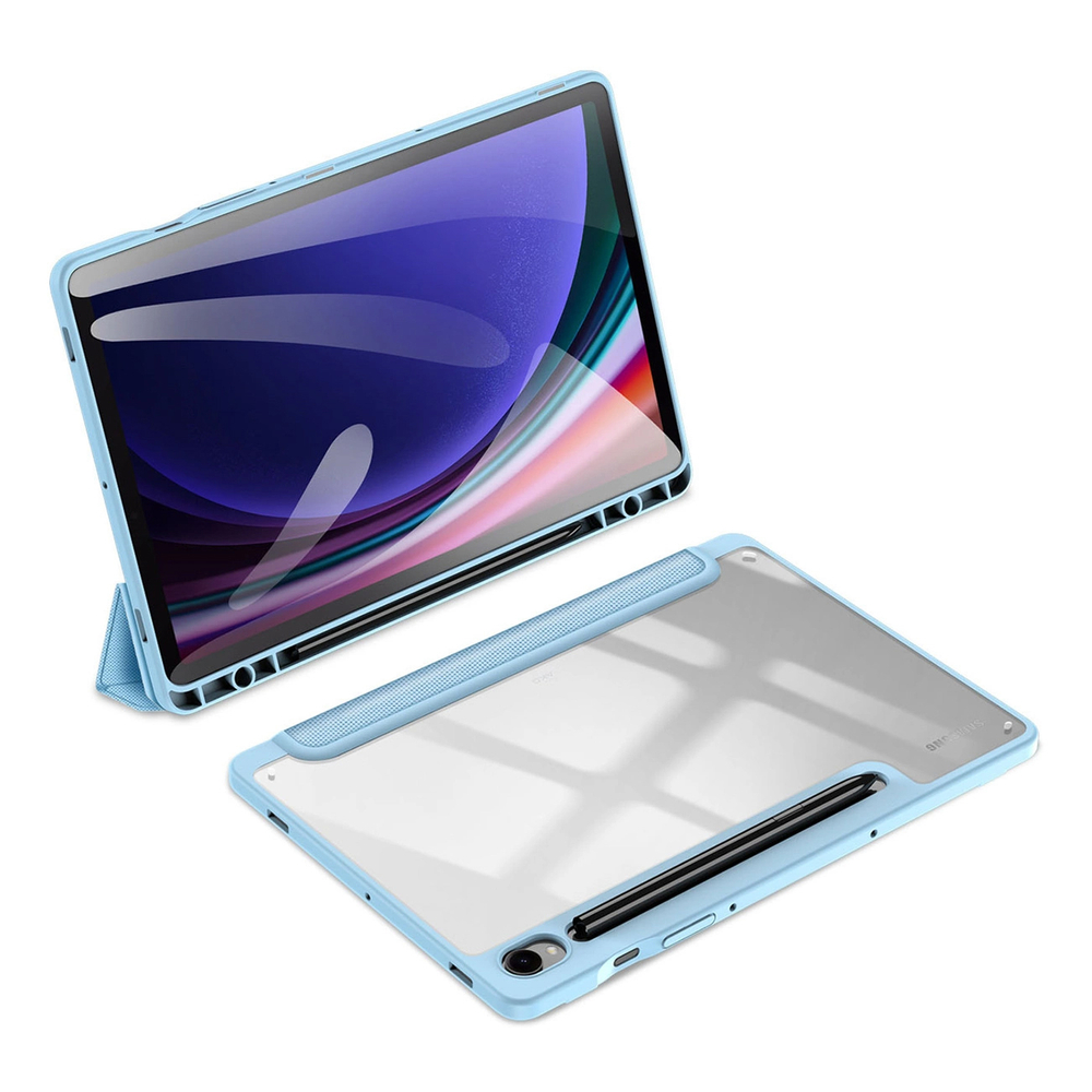 Samsung Galaxy Tab S9 FE 10.9\'\' (SM-X510 / X516B) Dux Ducis Toby Smart Book Cover Case, Blue