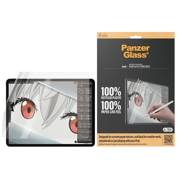 Antibakterinė PanzerGlass GraphicPaper plėvelė iPad Pro 12.9 (2018-2022)