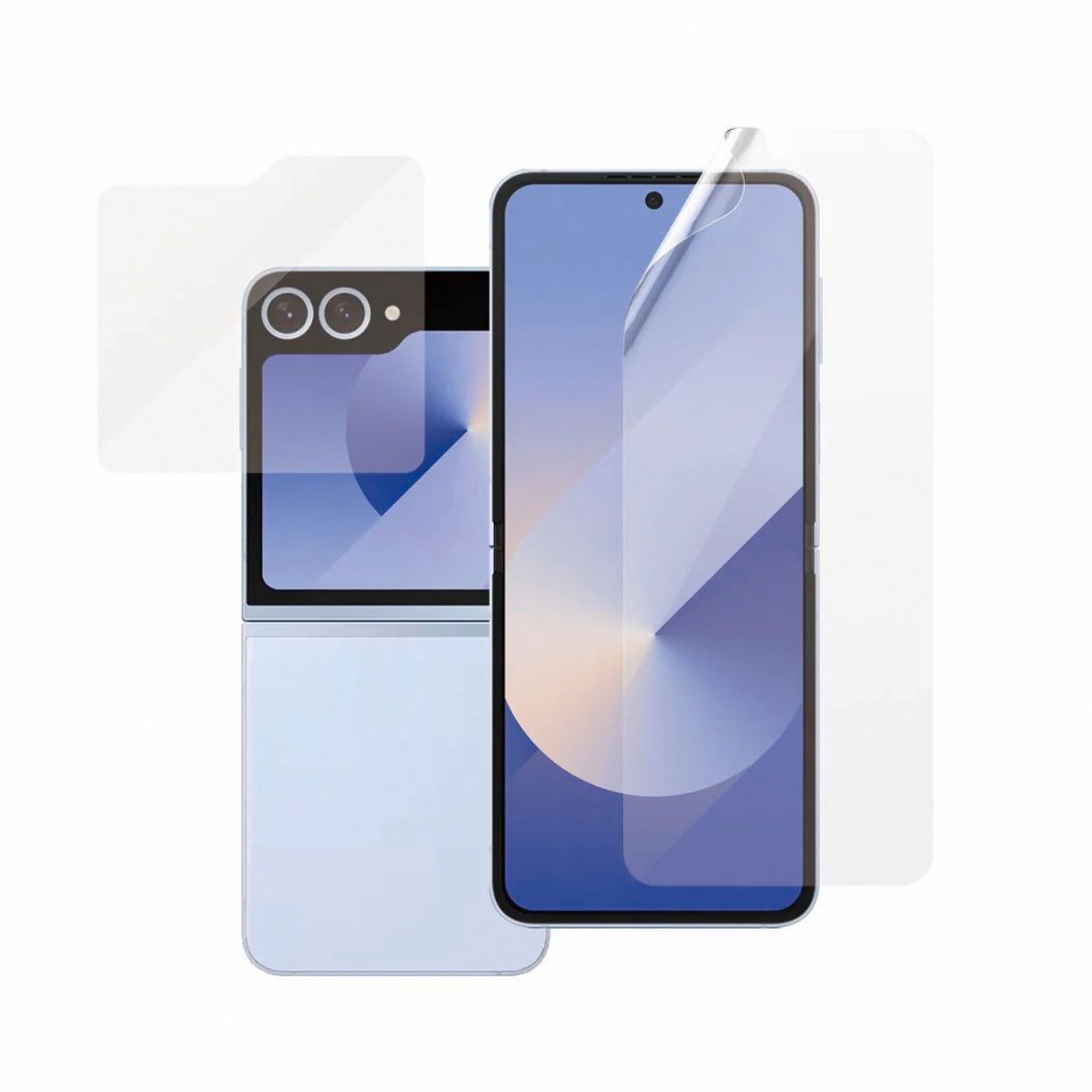 PanzerGlass 2-in-1 apsauginis stiklas ir plėvelė Samsung Galaxy Z Flip 6