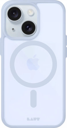 LAUT Huex Protect apsauginis dėklas iPhone 13/14/15 su MagSafe, mėlynas