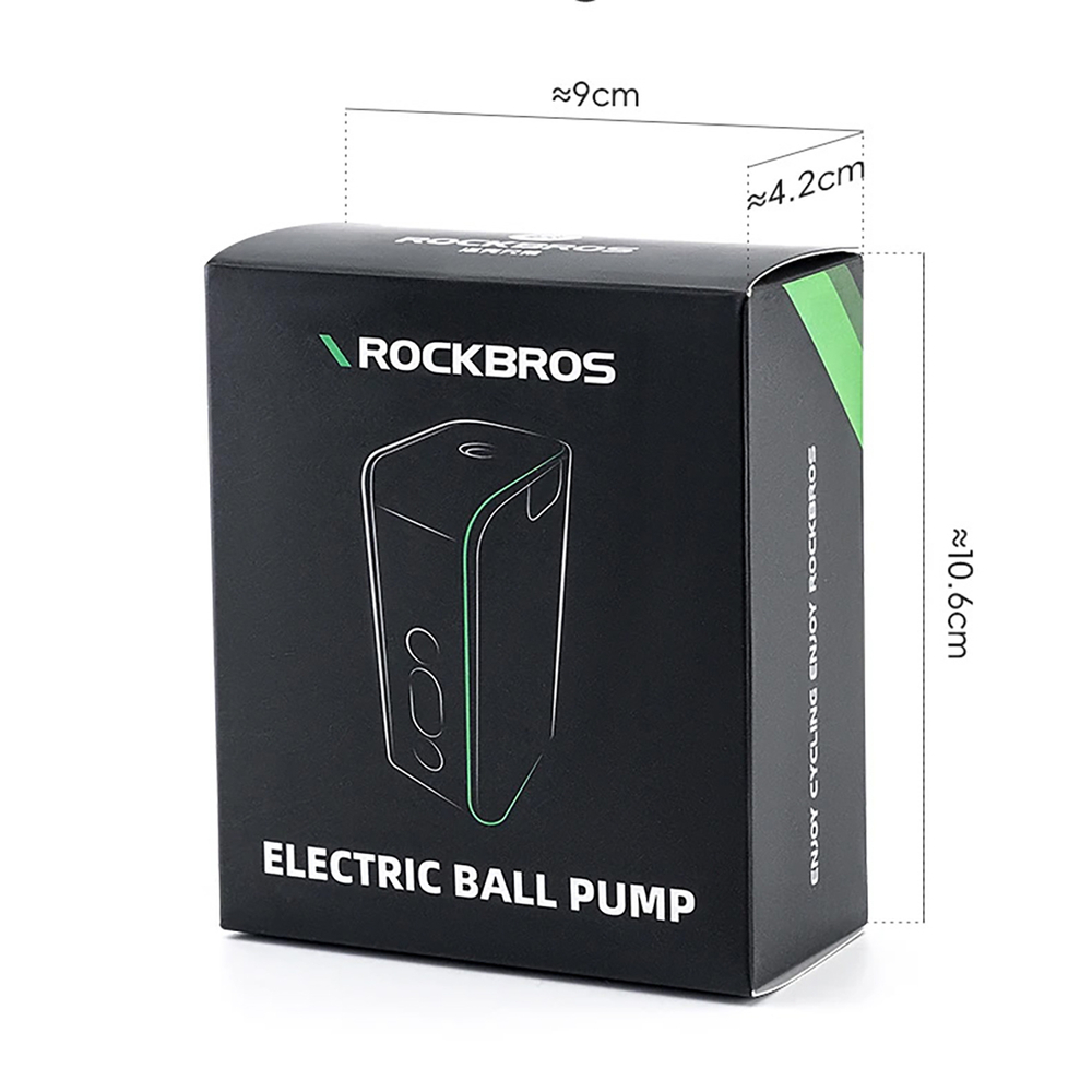 Elektrinė pompa kamuoliams ir balionams Rockbros 42520006001, mėlyna