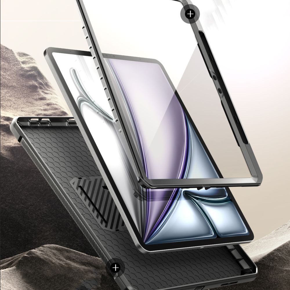 Supcase Unicorn Beetle Pro dėklas iPad Air 10.9 (2020-2022) / 11 (2024), juodas
