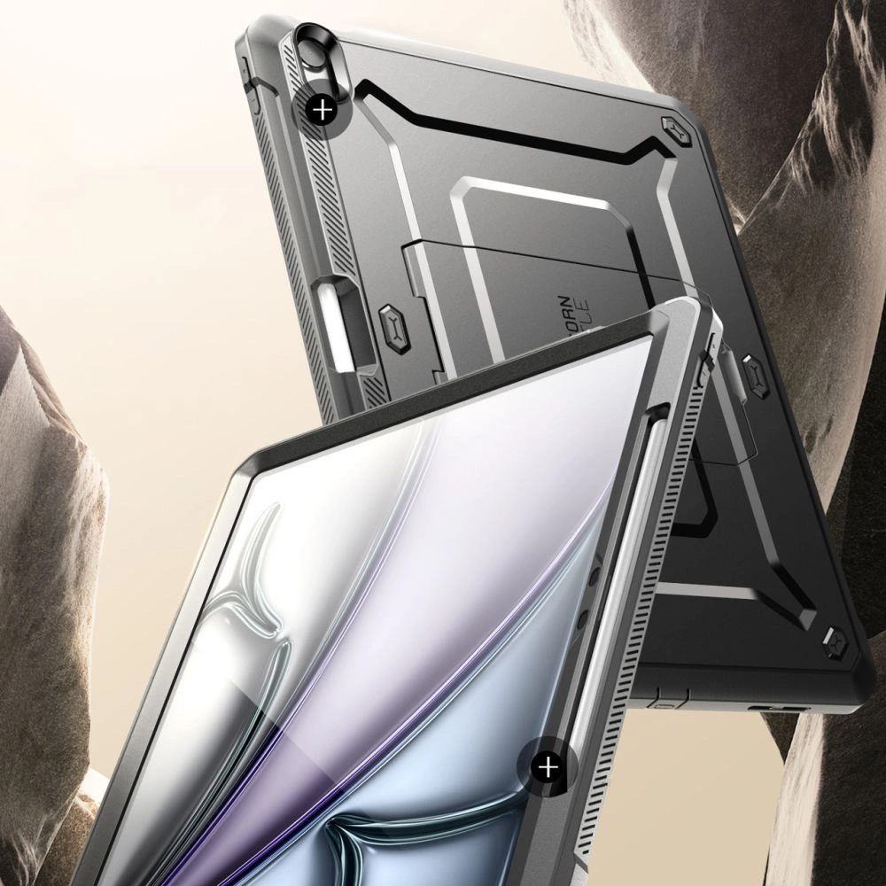 Supcase Unicorn Beetle Pro dėklas iPad Air 13 2024, juodas