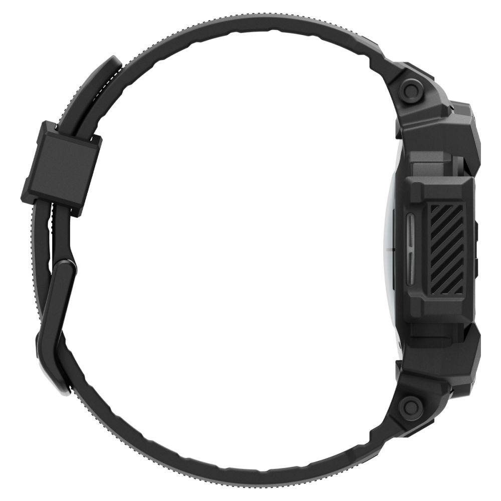 Spigen Rugged Armor Pro strap case for Samsung Galaxy Watch 7 (40 mm) - black