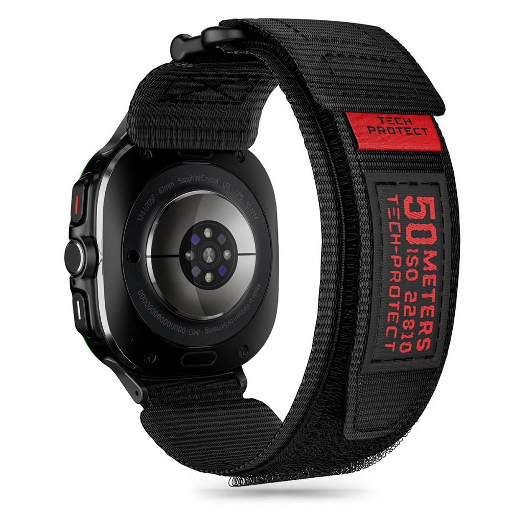 Tech-Protect Scout Pro strap for Samsung Galaxy Watch Ultra (47 mm) - black