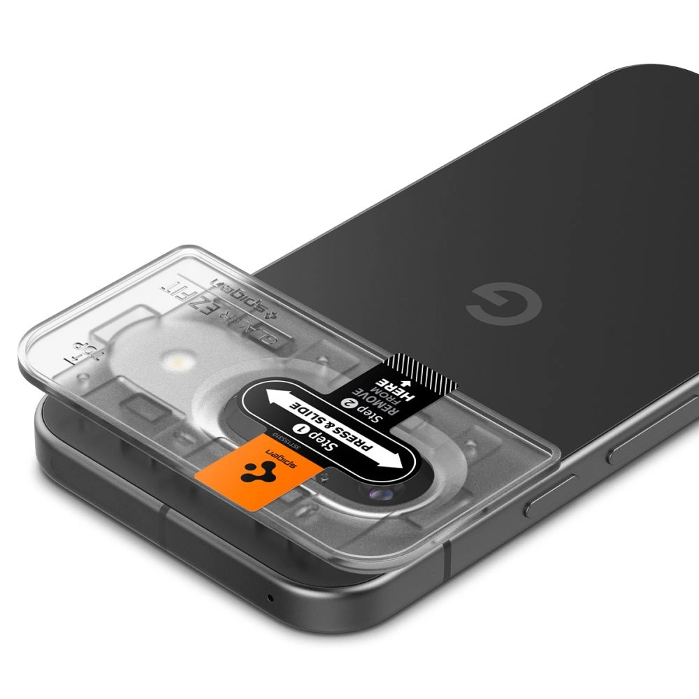Spigen Optik.tR Ez Fit camera tempered glass for Google Pixel 9 (2-pack)