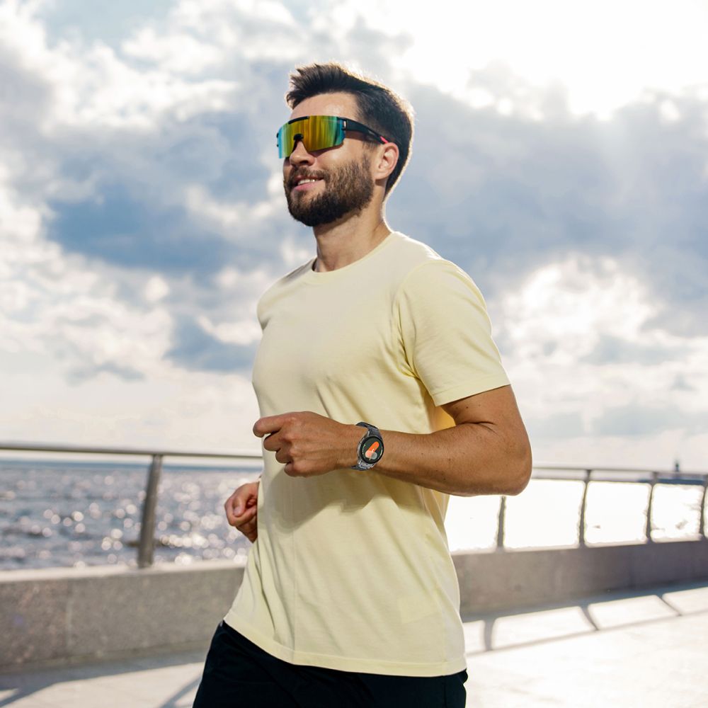 Tech-Protect plieninis dirželis Samsung Galaxy Watch 4 / 5 / 6 / 7 / FE, juodas