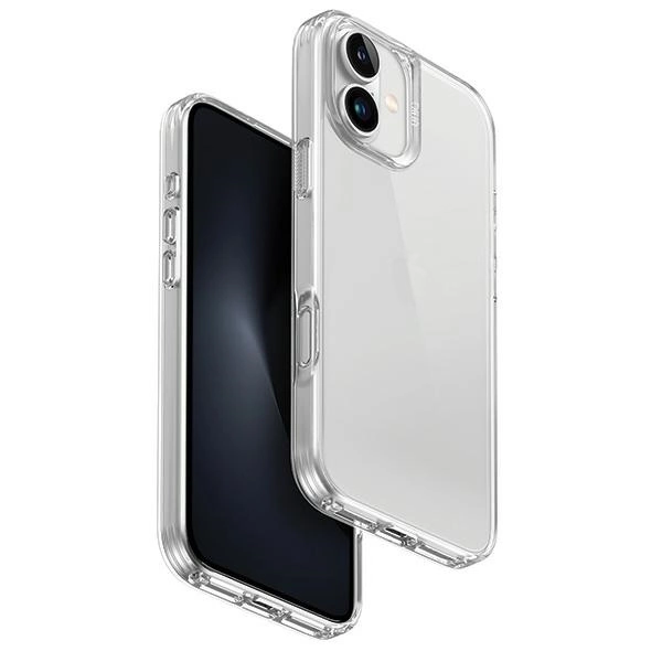 UNIQ Air Fender case for iPhone 16 - transparent