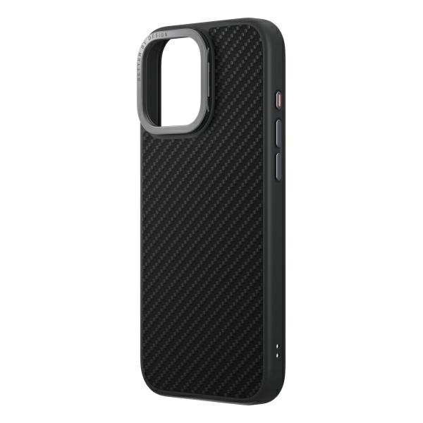 Uniq Keva Max Magclick dėklas, skirtas iPhone 16 Pro Max, juodas