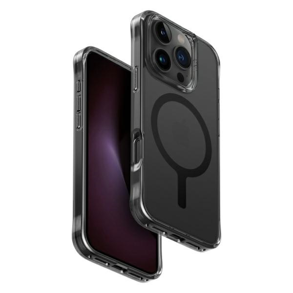 Uniq LifePro Xtreme Magclick dėklas, skirtas iPhone 16 Pro, pilkas