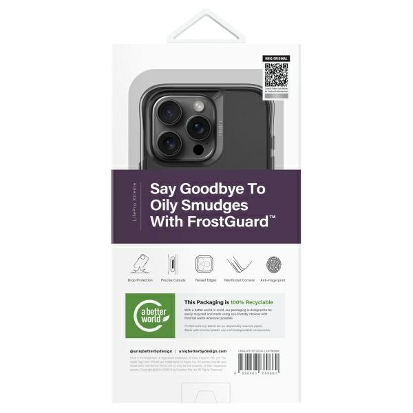 Uniq LifePro Xtreme Magclick dėklas, skirtas iPhone 16 Pro, pilkas