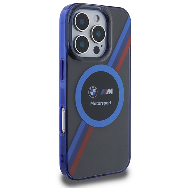 BMW Motosport IML Circle MagSafe Case for iPhone 16 Pro - black