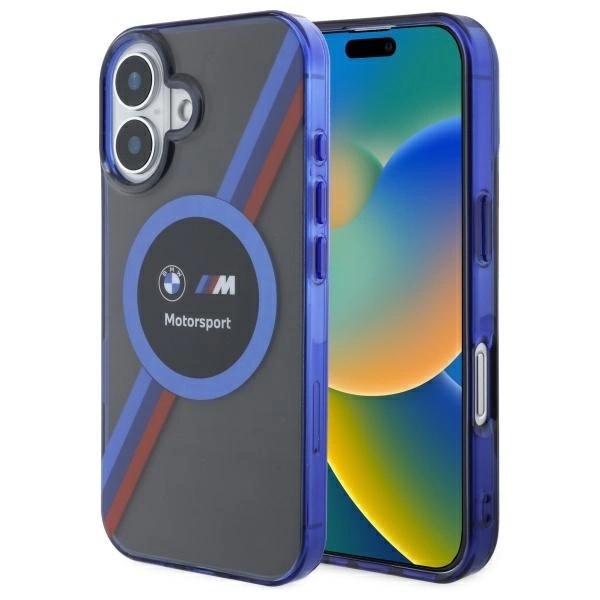 BMW Motosport IML Circle MagSafe Case for iPhone 16 - black