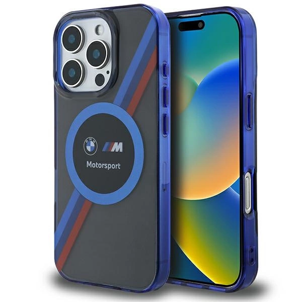 BMW Motosport IML Circle MagSafe Case for iPhone 16 Pro Max - black