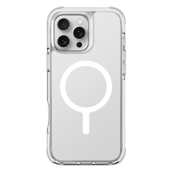 Uniq Combat iPhone 16 Pro Max 6.9" Magclick Charging case white/lume white