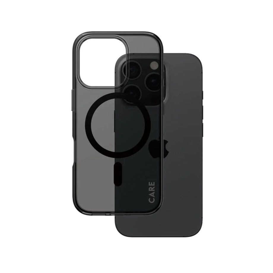 PanzerGlass CARE Flagship dėklas iPhone 16 Pro MagSafe Smokey