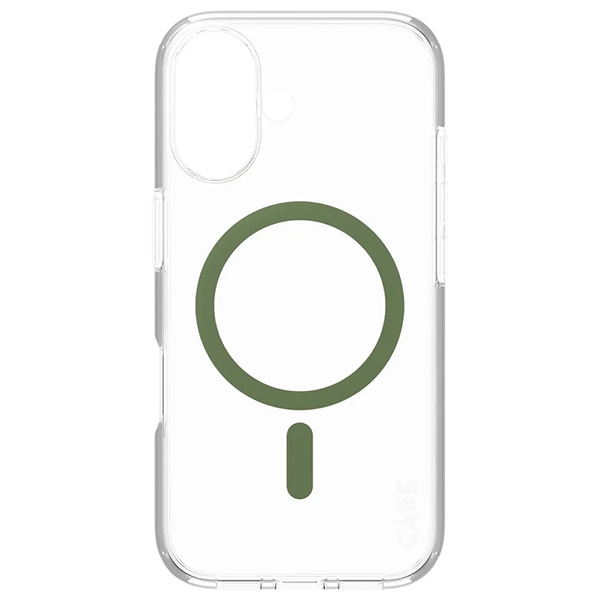 PanzerGlass iPhone 16 Case CARE Flagship Case, Green (MagSafe)