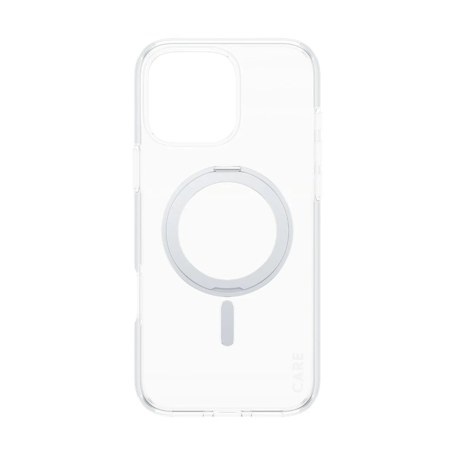 PanzerGlass CARE 1328 Kickstand Case for iPhone 16 Pro Max, Silver