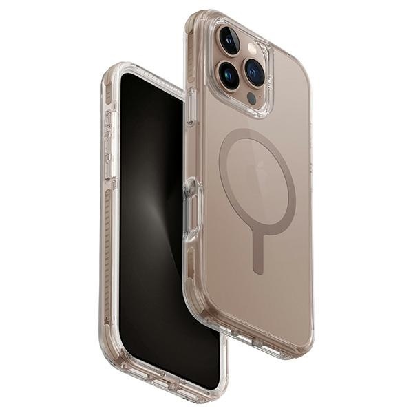 Uniq Combat MagClick dėklas, skirtas iPhone 16 Pro, auksinis