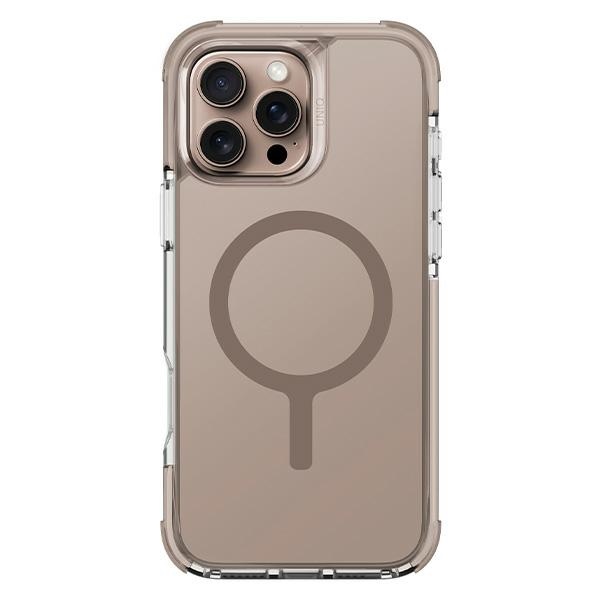 Uniq Combat MagClick dėklas, skirtas iPhone 16 Pro, auksinis