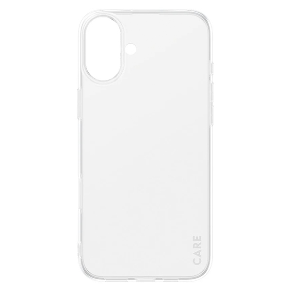 CARE by PanzerGlass iPhone 16 Plus Case X-Ray Soft Basic, Transparent