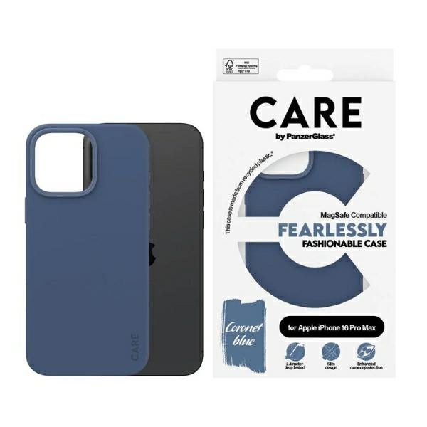 CARE by PanzerGlass iPhone 16 Pro Max Case Fashion Case, Blue