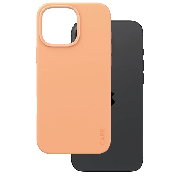 PanzerGlass CARE Fashion dėklas iPhone 16 Pro Max su MagSafe, persikinis