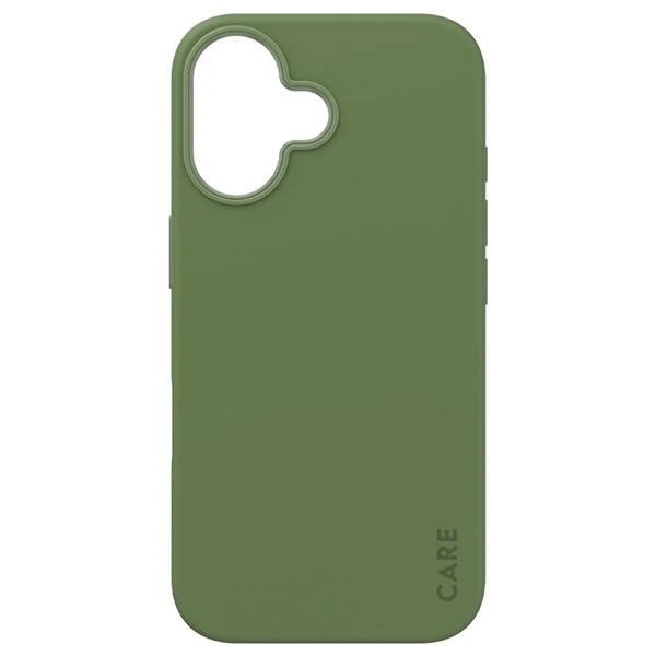 CARE by PanzerGlass iPhone 16 dėklas Fashion Case, žalias (MagSafe)