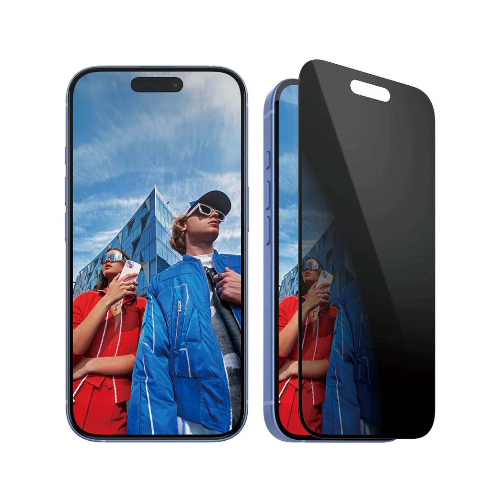 PanzerGlass Privacy apsauginis stiklas, skirtas iPhone 16 (6.1")