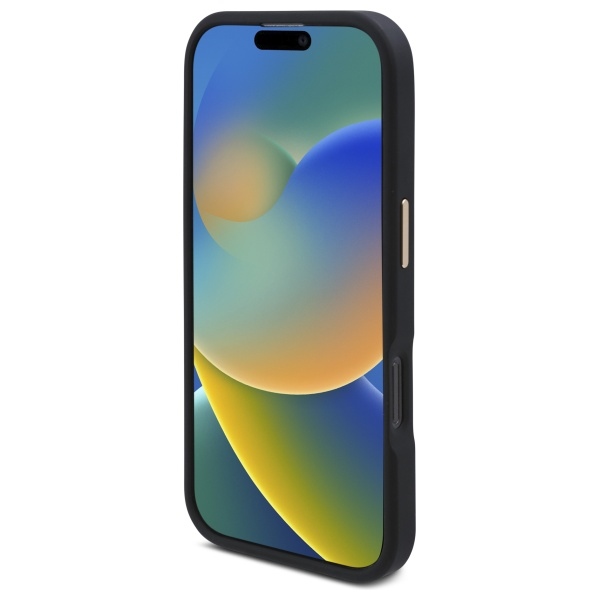 Guess GUHMP16XU4GPRK iPhone 16 Pro Max dėklas MagSafe, juodas