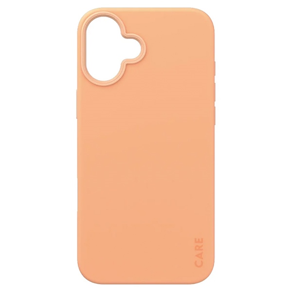 CARE by PanzerGlass iPhone 16 Plus dėklas Fashion Case Peachy MagSafe