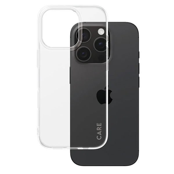 PanzerGlass iPhone 16 Pro dėklas CARE X-Ray Soft Basic, skaidrus