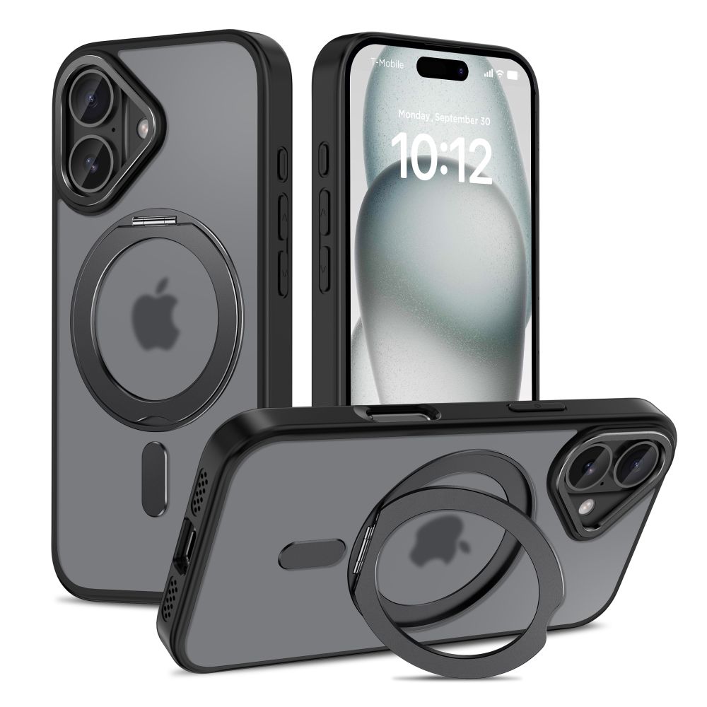 Tech-Protect MagRing MagSafe Case for iPhone 16, Translucent