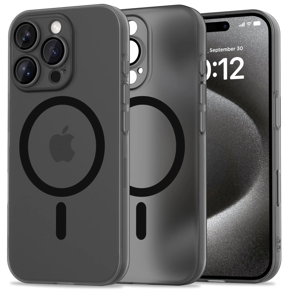 Apple iPhone 16 Pro Max 6.9'' Tech-Protect MagSlim MagSafe Case Cover, Semi-Transparent