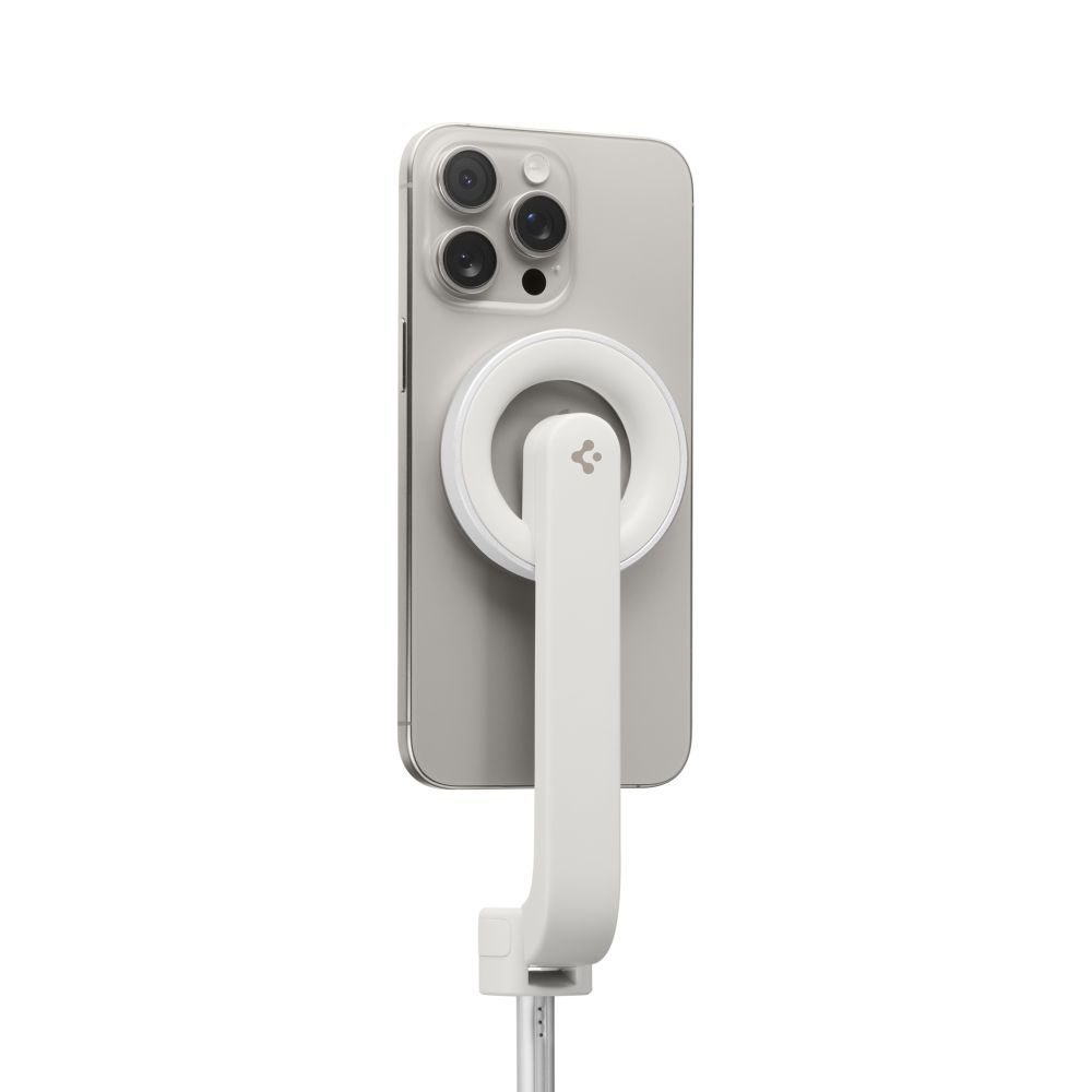 Spigen S571W MagSafe Bluetooth asmenukių lazda-trikojis, smėlio spalvos