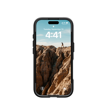 UAG Civilian MagSafe dėklas iPhone 16 Pro telefonui, juodas