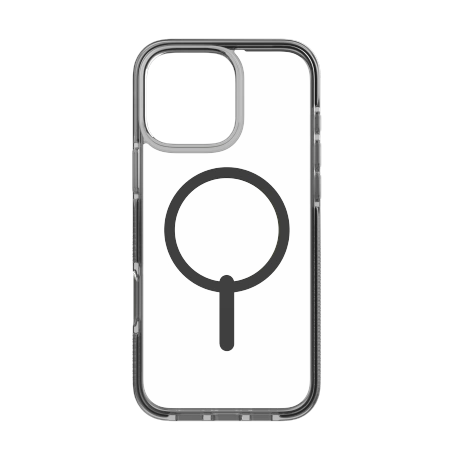 ZAGG Santa Cruz Snap MagSafe dėklas, skirtas iPhone 16 Pro Max, juodas