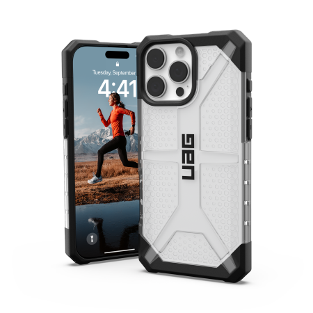 UAG Plasma dėklas, skirtas iPhone 16 Pro Max, baltas