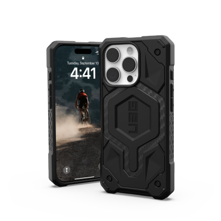 UAG Monarch dėklas, skirtas iPhone 16 Pro, juodas