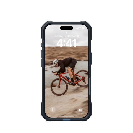 UAG Essential Armor MagSafe dėklas, skirtas iPhone 16 Pro, mėlynas