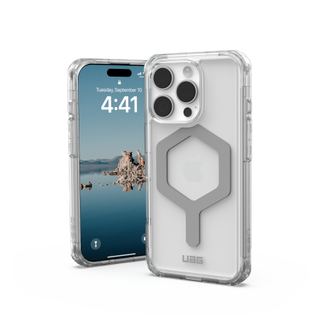 UAG Plyo MagSafe dėklas, skirtas iPhone 16 Pro, pusiau skaidrus