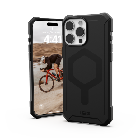 UAG Essential Armor MagSafe dėklas, skirtas iPhone 16 Pro Max, juodas