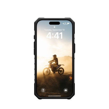 UAG Pathfinder SE MagSafe dėklas, skirtas iPhone 16 Pro, pilkas