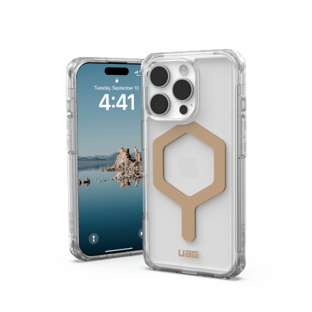 UAG Plyo MagSafe dėklas, skirtas iPhone 16 Pro, auksinis
