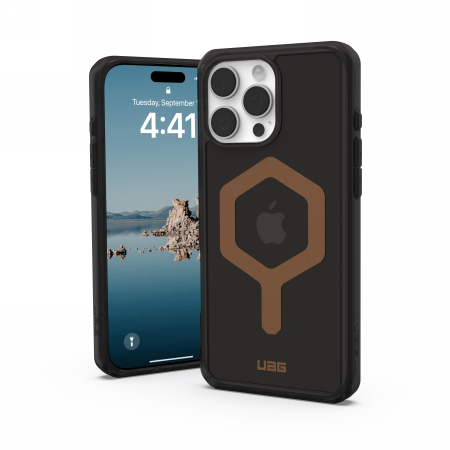 UAG Plyo MagSafe dėklas, skirtas iPhone 16 Pro Max, rudas