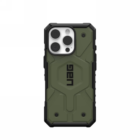 UAG Pathfinder MagSafe dėklas, skirtas iPhone 16 Pro, žalias