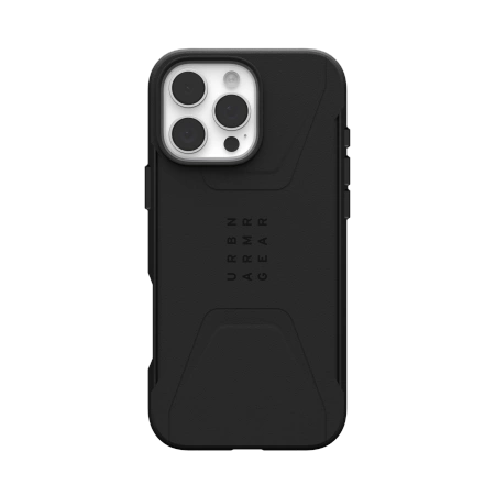UAG Civilian MagSafe dėklas, skirtas iPhone 16 Pro Max, juodas