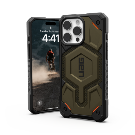 UAG Monarch Pro MagSafe dėklas, skirtas iPhone 16 Pro Max, žalias