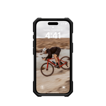 UAG Essential Armor MagSafe dėklas, skirtas iPhone 16, juodas